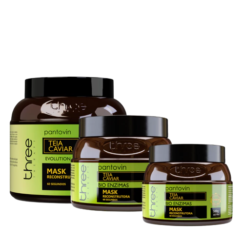 MASCARA RECONSTRUTORA TEIA CAVIAR PANTOVIN 500G