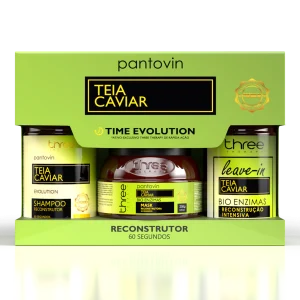 Kit teia caviar pantovin 250ml
